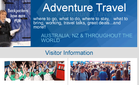 Visitors browsing the Backpackers Expo show floor